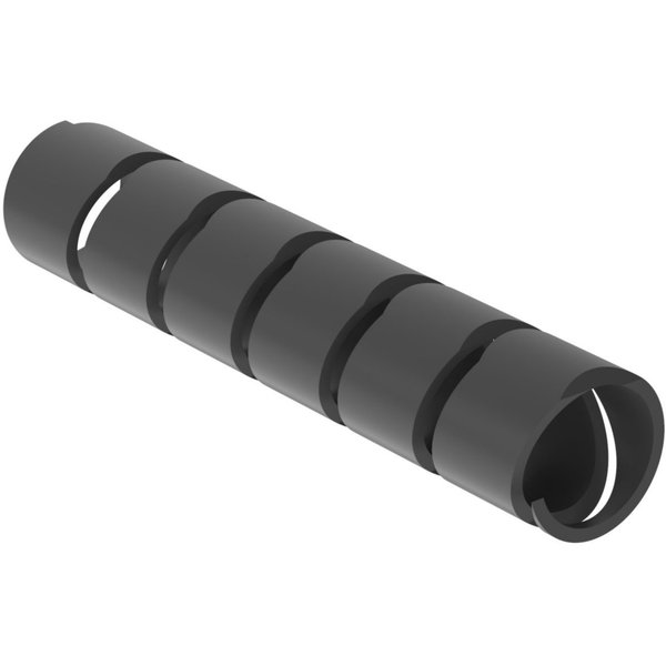 Panduit Spiral Wrap, 0.50"x100ft, Black T50P-C0